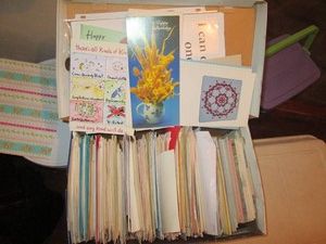 Bulk lot of assorted Unused Greeting cards