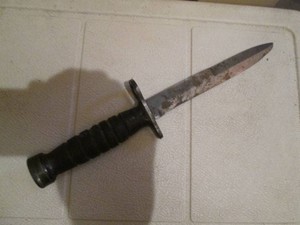 WW2 KIFFG bayonet knife made in Japan