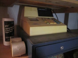 Vintage Max adding machine cash register paper rolls