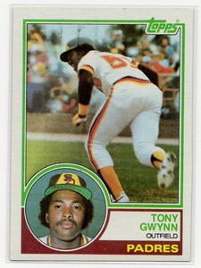 1983 Topps Tony Gwynn #482 (RC) Baseball Card
