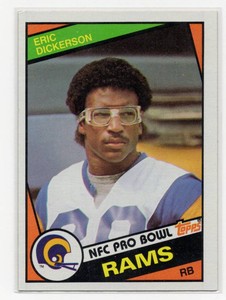 1984 Topps Football Eric Dickerson #280 Rookie Card