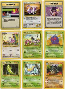 Vintage Pokmon Card Lot