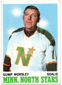1970-71 Topps Hockey Gump Worsley #40 Minnesota North Stars