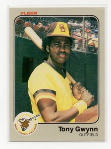 1983 Fleer Tony Gwynn #360 Rookie Card