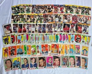 Vintage Hockey Card Lot Including 1969-70 Topps, 1970-71 Topps, 1971-72 Topps, and More