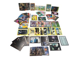 Vintage Non-Sports Card Lot - Pokemon, Batman, Hellraiser, Scooby Doo, Bernie Wrightson, Harry Potter, and More