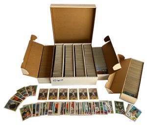 Baseball Card Set-Builder Lot including 1988 Donruss Complete Set, 1987 Topps, 1988 Topps, and 1989 Topps