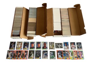 Baseball Card Set Builder Lot - 1989 Upper Deck, 1991 Upper Deck, 1986 Topps, 1987 Topps, 1987 Donruss, 1990 Score, 1989 Donruss, and More - Some HOFers, Rookies, All-Stars (No Griffey, Jr RCs)