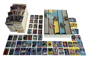 Huge Baseball Card Lot loaded with HOFers, Rookies, All-Stars, Commons - Including 1986 Leaf, 1986 Donruss, 1987 Fleer, 1988 Fleer, 1982 Fleer, 1991 Score, 1991 Fleer, and More (Nice Book Value)