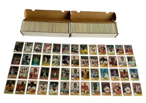 Nice 1981, 1982, and 1983 Fleer Baseball Card Set Builders With Wade Boggs Rookie Card