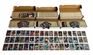Huge Donruss Baseball Card Set Builder Lot including 1983 Donruss, 1984 Donruss, 1985 Donruss, 1987 Donruss, 1989 Donruss, 1987 Leaf - (Including Boggs RC, Sandberg RC, and Tony Gwynn RC with HOFers, All-Stars, Semi-Stars, Commons)