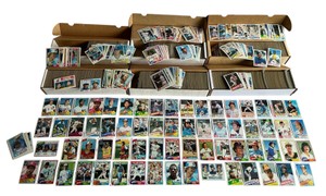 Huge Topps Baseball Set Builder Lot - 1979 Topps, 1980 Topps, 1981 Topps, 1982 Topps, 1985 Topps (with Puckett Rookie Card)