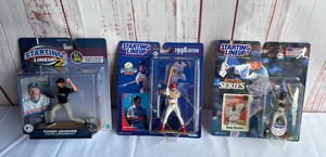 New Old Stock Starting Lineup Baseball Figures - Randy Johnson, Tony Gwynn, and Mark McGwire
