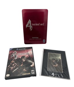 Nice Resident Evil 4 Special Edition GameStop Nintendo Gamecube with Certificate of Authenticity (COA)