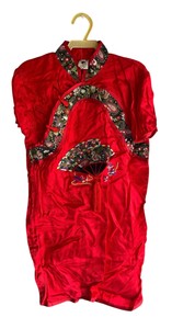 Childrens Size 10 Chinese Qipao (25 Long x 13 pit to pit) - New with Tags