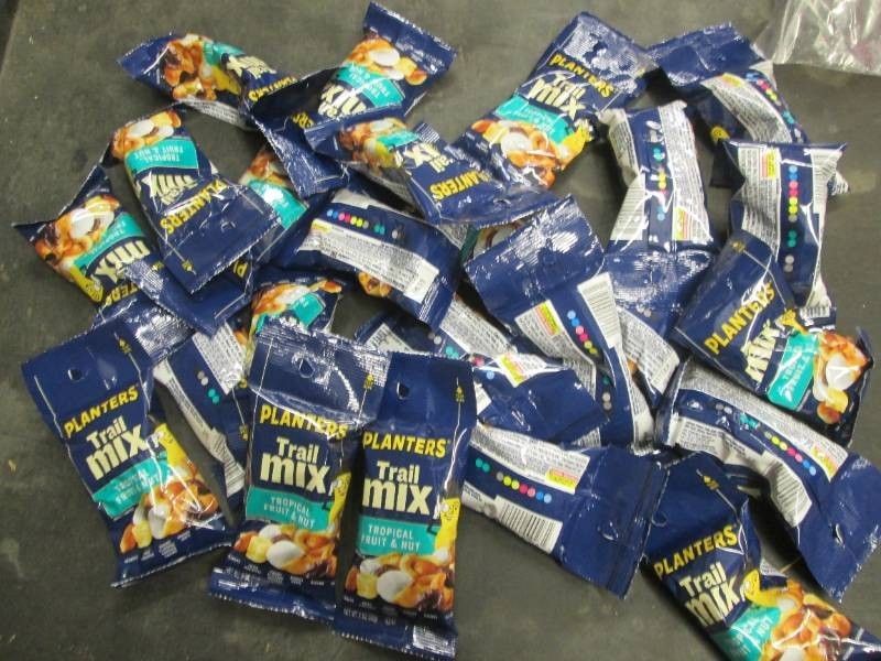 24 Packs Planters tropical fruit and nut trail mix