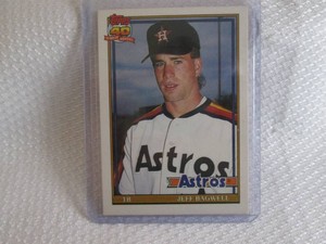 1991 Topps Jeff Bagwell Rookie Card...