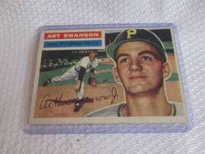 1955 Topps Art Swanson Card...