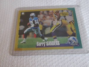 1994 Score Barry Sanders Gold Zone ...