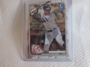 2020 Bowman Aaron Judge Chrome Card...
