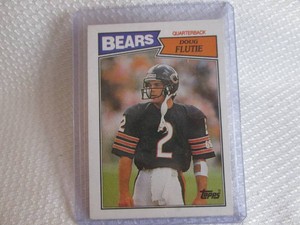1987 Topps Doug Flutie Rookie Card...