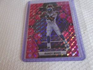 2023 Mosaic Randy Moss Pink Prizm C...