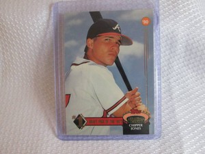 1992 Stadium Club Chipper Jones Roo...
