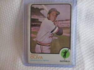 1973 Topps Tony Oliva Card...