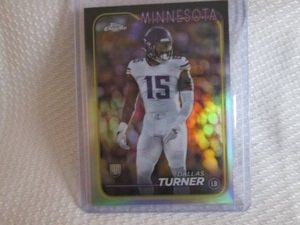 2024 Chrome Dallas Turner Rookie Ca...