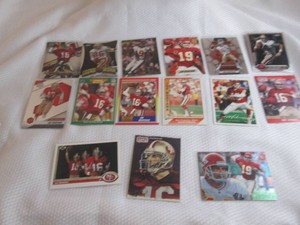 Assorted Joe Montana Cards...