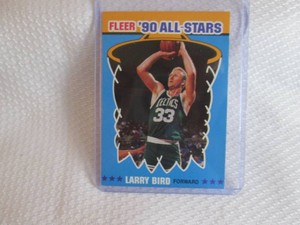 1990 Fleer Larry Bird All Star Stic...