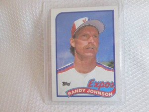 1989 Topps Randy Johnson Rookie Car...