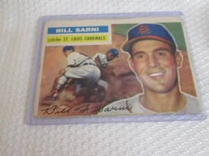1955 Topps Bill Sarni Card...