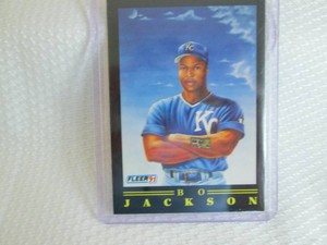 1991 Fleer Bo Jackson Pro Vision Ca...