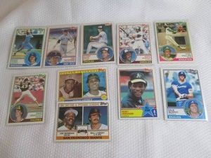 1983 Topps Baseball Cards...