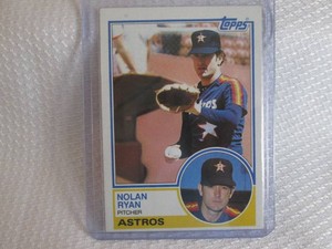 1983 Topps Nolan Ryan Card...