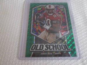2020 Mosaic Jerry Rice Green Prizm ...
