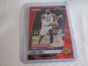 2024-25 Prizm LeBron James Red Mono...
