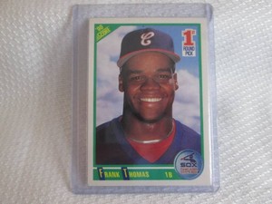 1990 Score Frank Thomas Rookie Card...