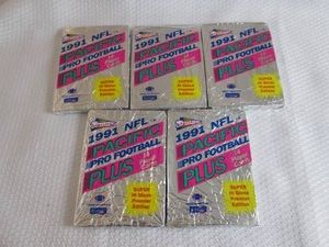 1991 Pacific Pro Football Plus Pack...