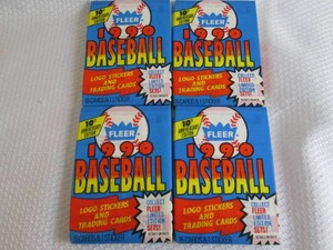 1990 Fleer Baseball Packs...