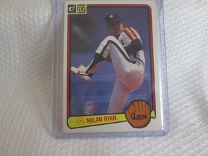 1983 Donruss Nolan Ryan Card...