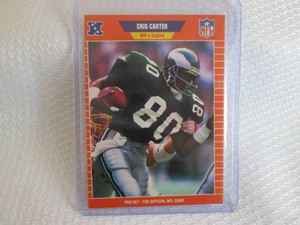 1989 Pro Set Cris Carter Rookie Car...