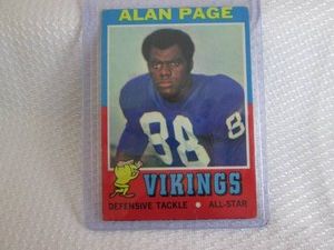 1971 Topps Alan Page Card...