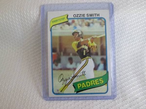 1980 Topps Ozzie Smith Cad...