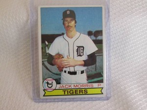 1979 Topps Jack Morris Card...