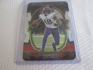 2022 Select Justin Jefferson Die Cu...