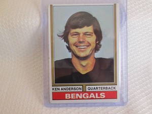 1974 Topps Ken Anderson Card...
