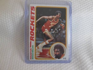 1978-79 Topps Moses Malone Card...