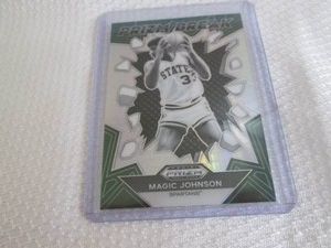 2024 Prizm Magic Johnson Green Priz...